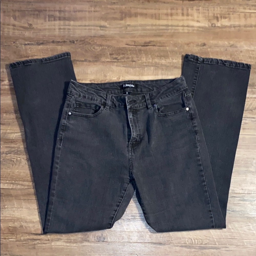 D.jeans black denim d.jeans size 10 bootcut